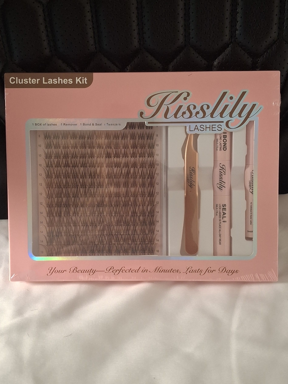 Kisslily Cluster Lashes Kit - Pink